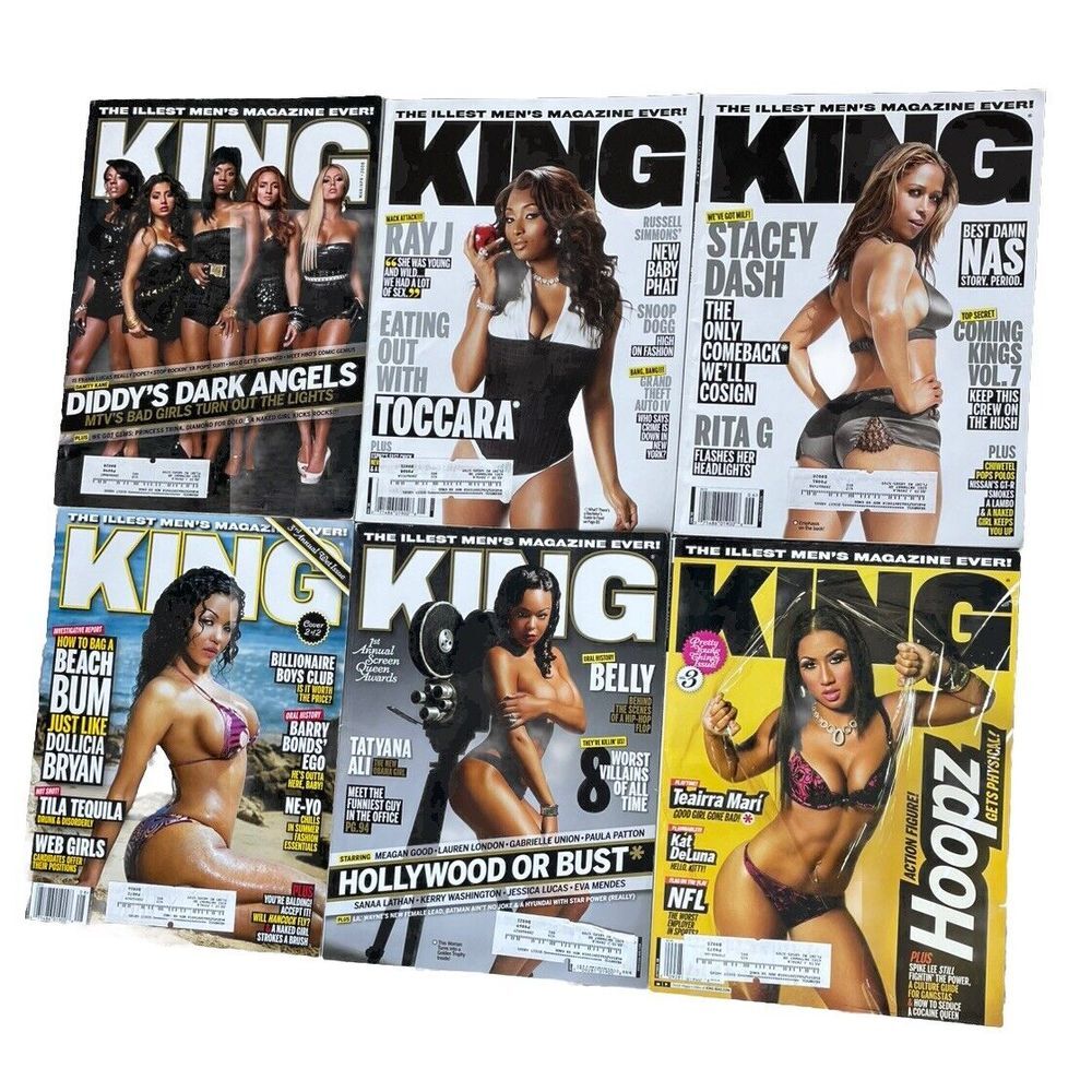 KING Magazine 2008 Hoopz, Danity Kane, Diddy's Angels, Stacey Dash March-October